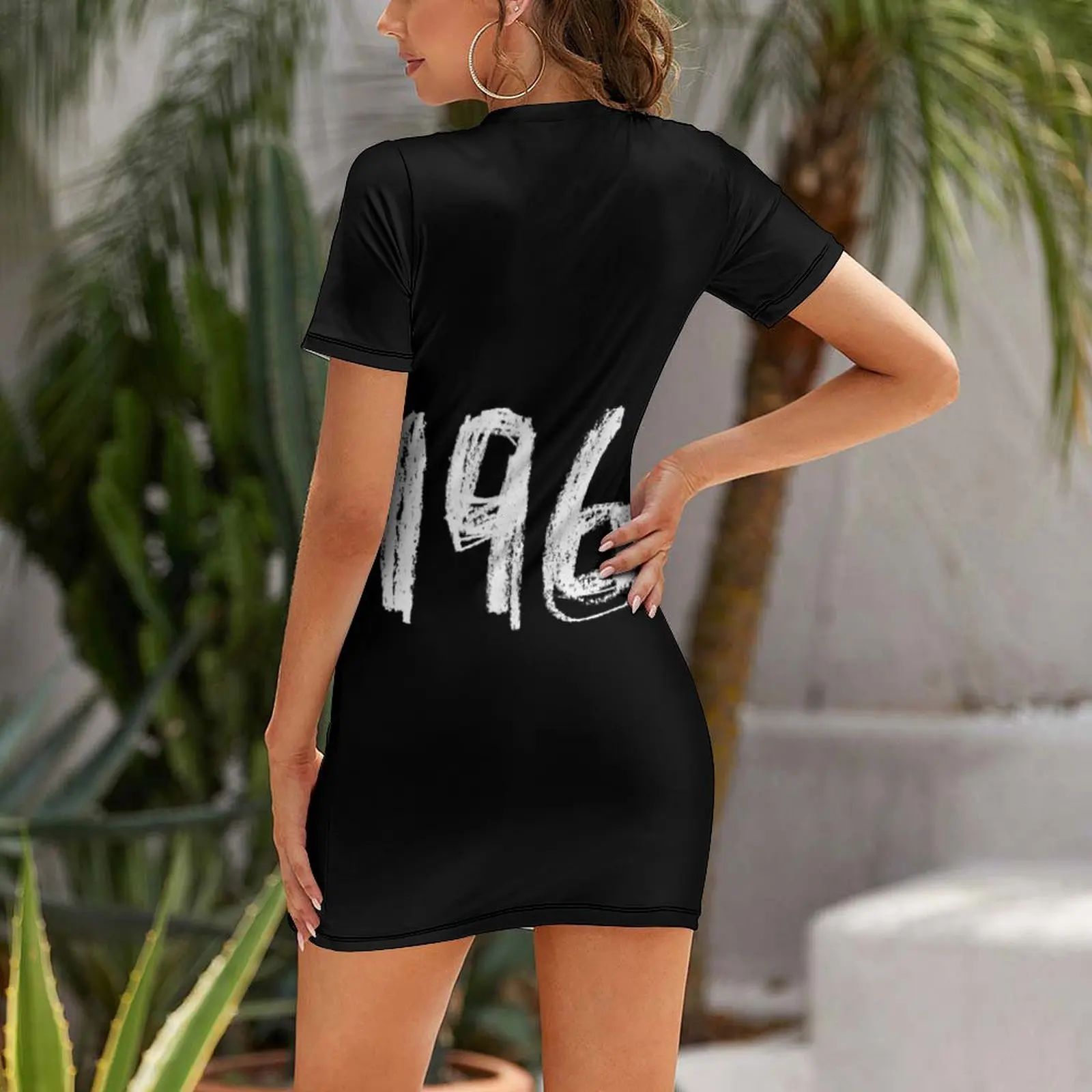 1963 Birthday, Birth Year 1963, Born in 1963 Short Sleeved Dress Dress woman Woman clothing beach outfits for women Dress