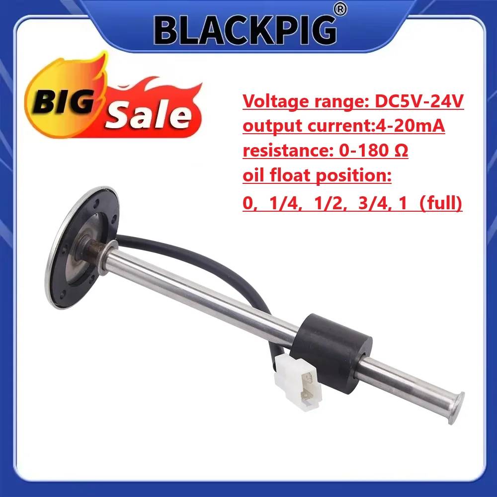 

0-180 Ohm Generator Parts VDO Fuel level Sensor Diesel Tank Fuel Oil Liquid Float Sensor 150mm 180mm 200MM 220mm 300mm 390mm