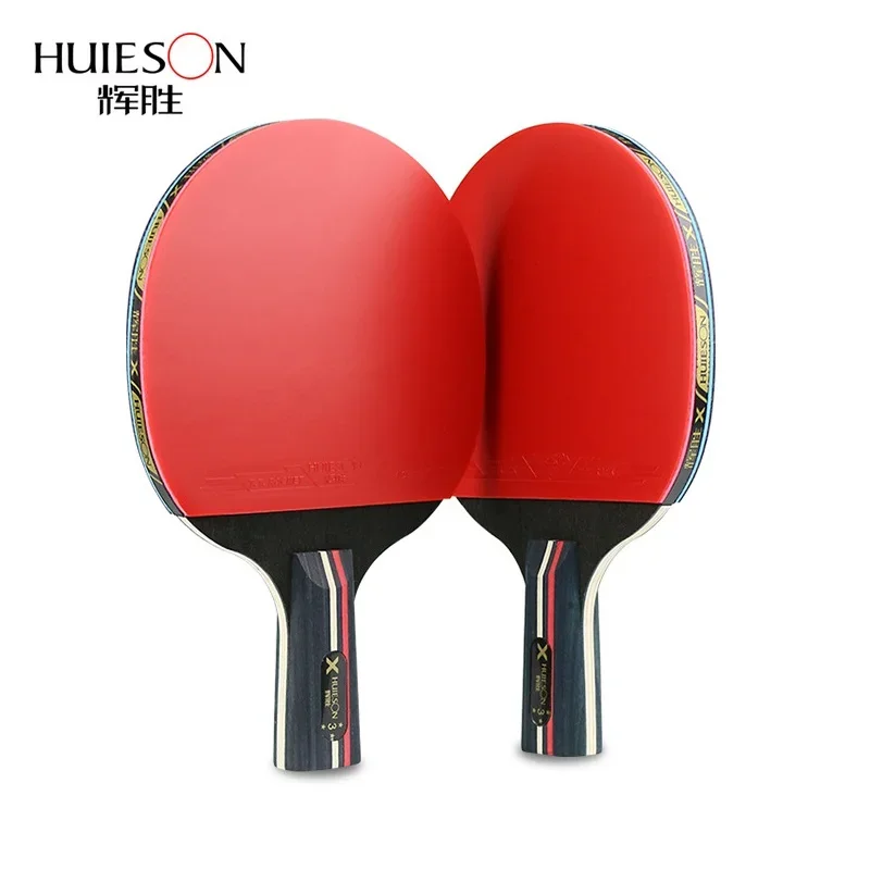 HuIESon Official 3/5Stars Ping Pong Paddle Table table tennis racket Profession Training Carbon Table Tennis Bat Racket