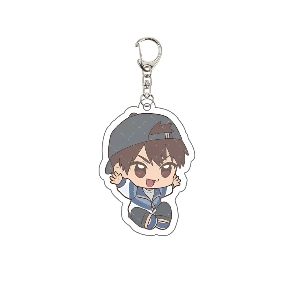 Dr.STONE Senku Ishigami 6cm Acrylic Stand keychain Cute Anime Collectible Desk Decor Birthday Gift for Fans - view 3
