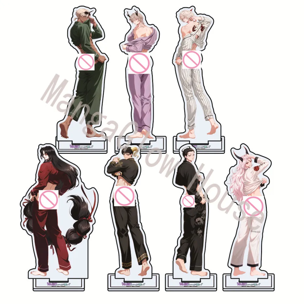 Anime What in Hell is Bad Acrylic Stand Figure Desktop Decoration Collectible Ornament Cartoon Character Model Gift Keychain