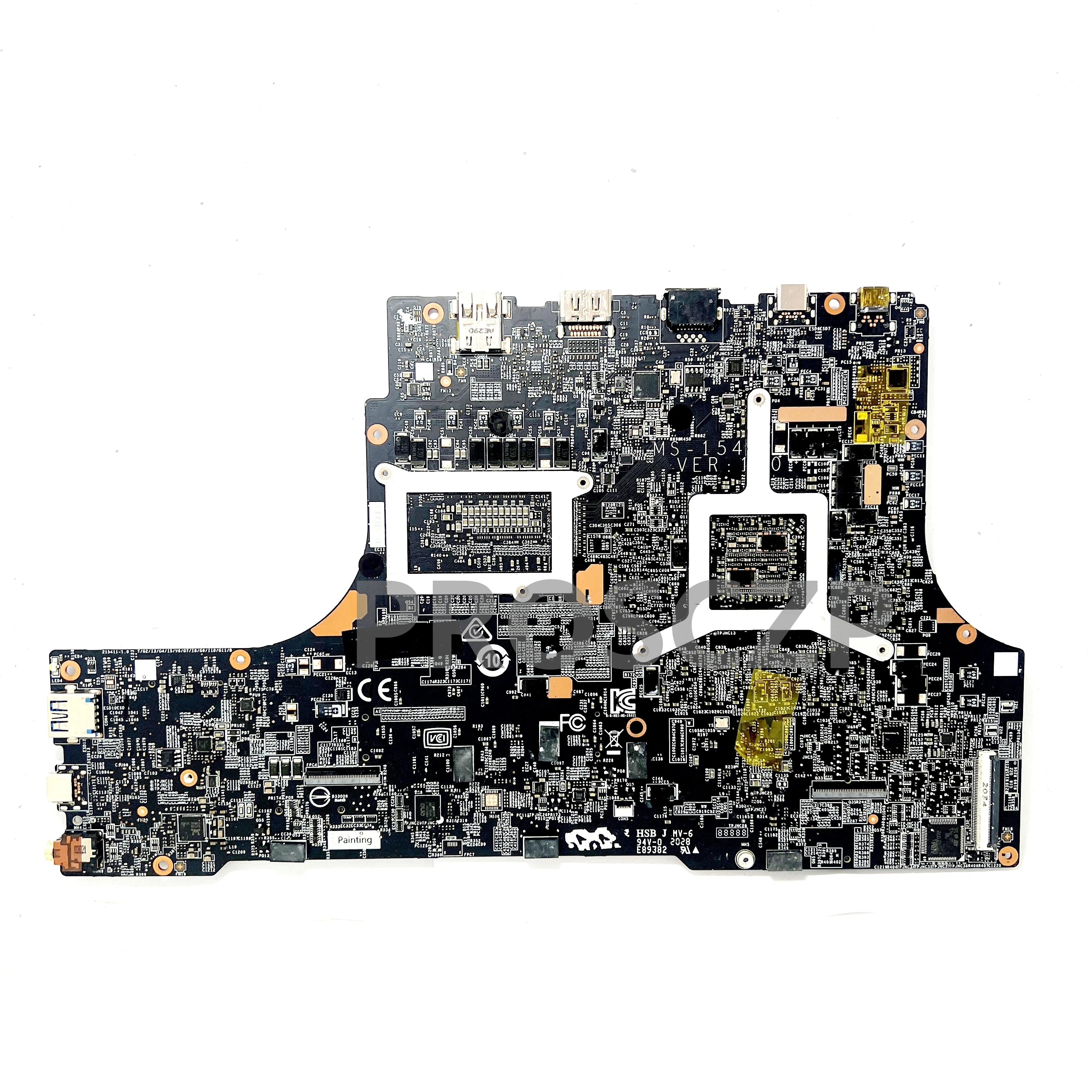 High Quality Mainboard For MS-154 VER:1.0 Laptop Motherboard With SRH8Q I7-10750H CPU N18E-G2R-A1 RTX2070 100% Full Working Well