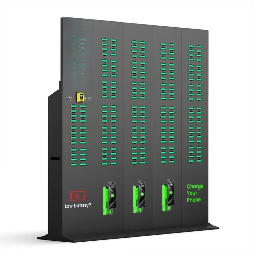 216 Slots Shared Charging Treasure Portable Shared Charger with Pos Share Power Bank Power Station Vending Machine Fast Charger