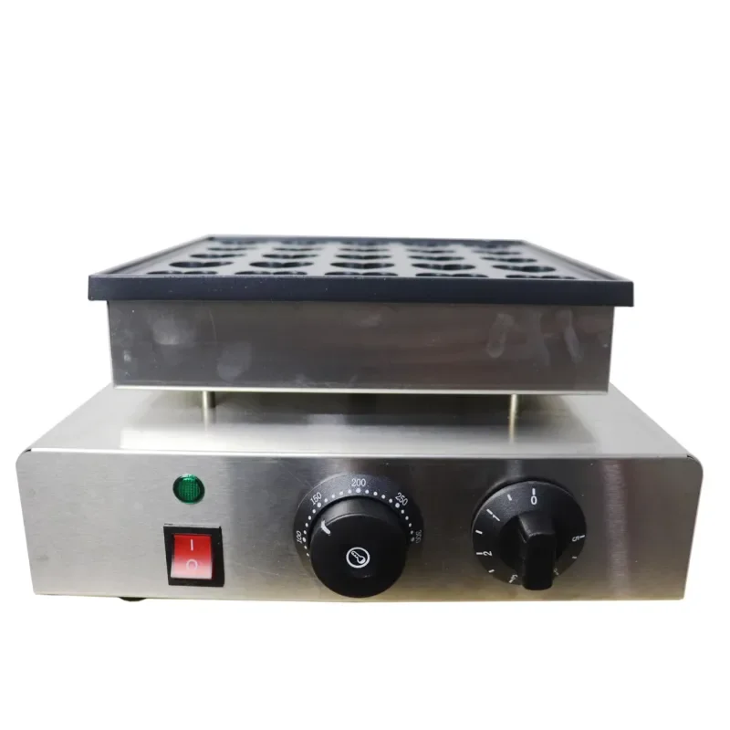 Small Crispy Pancake Sizzling Pan 25 Hole Baby Cake Machine Heart Shaped Mini Pancake Machine