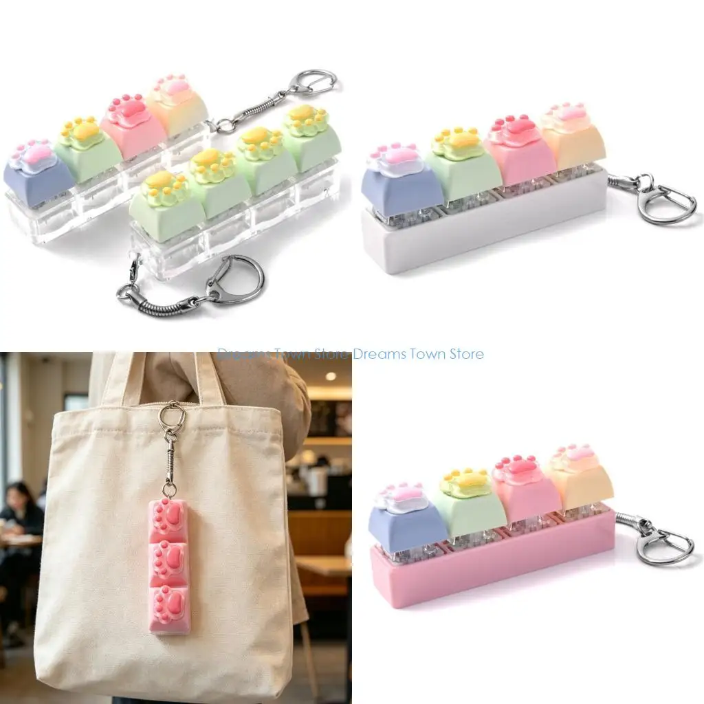 HX6A Unique Cartoon Keycap Desk Toy with Feedback Perfect for Gifting