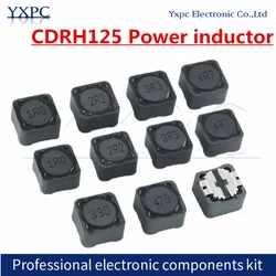 5pcs CDRH125 Power inductor 1 1.5 2.2 3.3 4.7 6.8 10 15 22 33 47 68 100 150 220 330 470 680UH MH 1R0 1R5 2R2 3R3 4R7 6R8 101 102