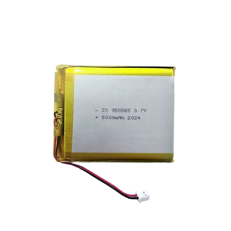3.7V 5000mAh 955465 955565 Rechargeable Lithium Polymer Battery Li-Po for Tablet Power Bank Hand Warmers PH 2.0mm 2pin Plug