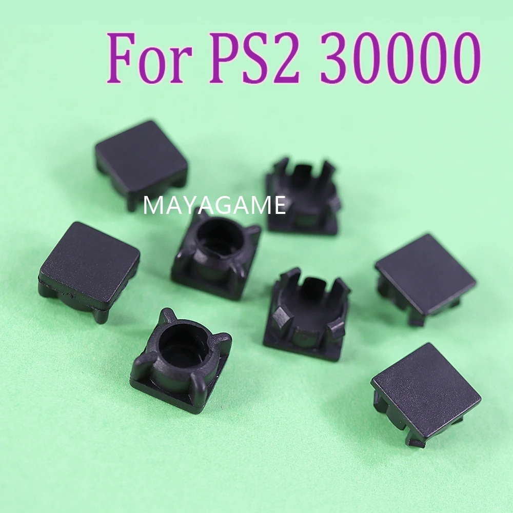 30sets For PS2 30000 3w 70000 7w 90000 9w Rubber Feet Plastic Button Screw Cap Cover Replacement