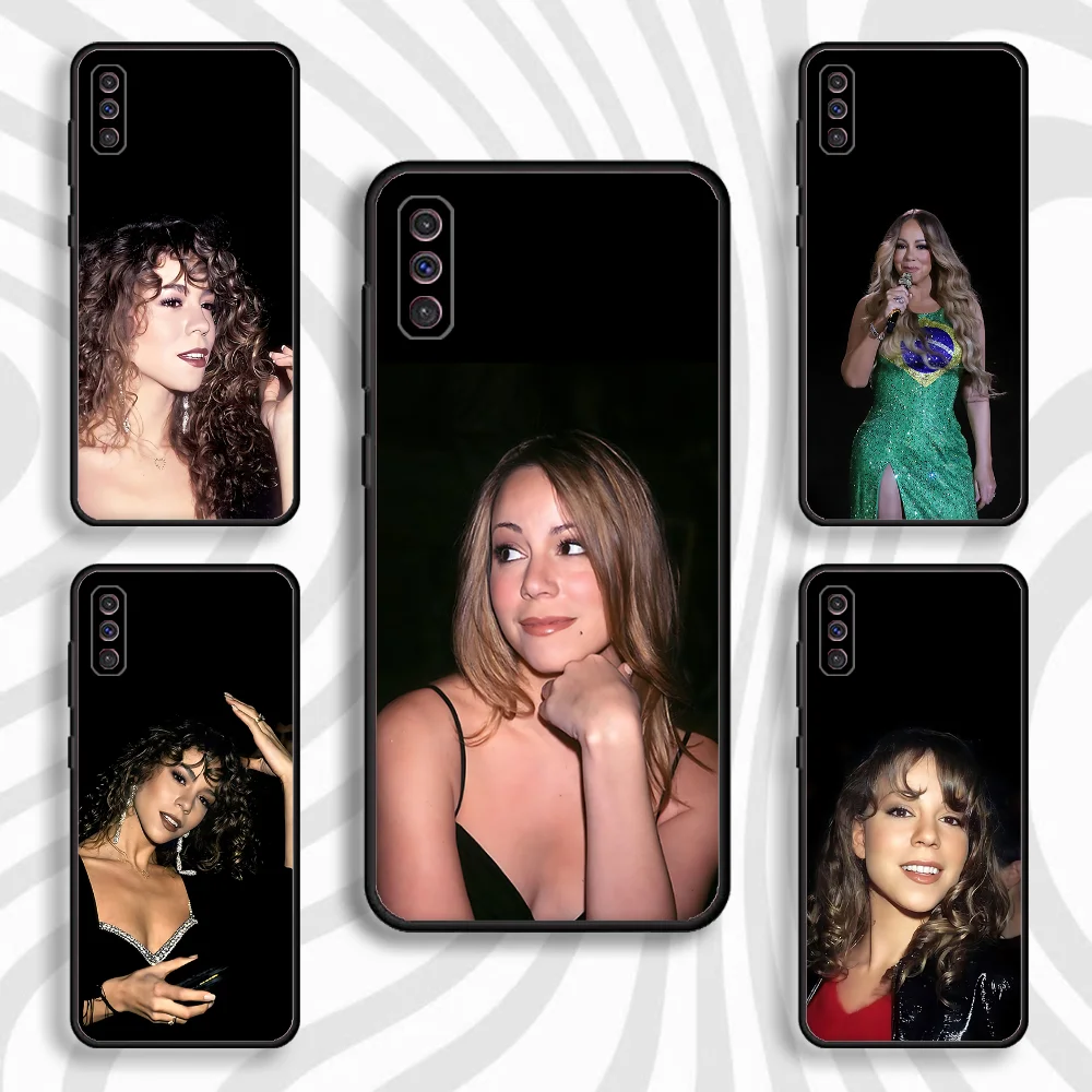 

M-Mariah RNB C-Carey Phone Case For Samsung S 25,24,23,22,30,21,10,9,Ultra,Plus,Lite,FE,4,5 G Black Soft Case