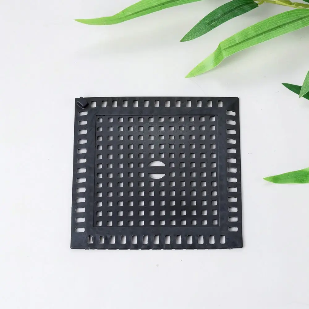 Minimalist Stainless Steel Square Floor Drain Filter Bathroom Hair Catcher Sink Strainer Waste Protector Plug