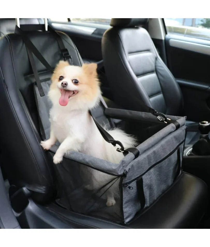 

Dog Car Seat Cover Foldable Hammock Pet Harness Cat Bag Basket Stable and Foldable Travel Pet Dog and Cat Safety Car Seat