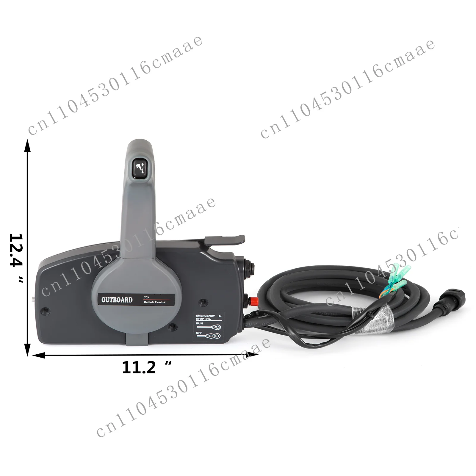 40 HP Electric Outboard Remote Control Box For Marine Replacement Motor Door Transmission Marine Accessories 16 '10 Pins