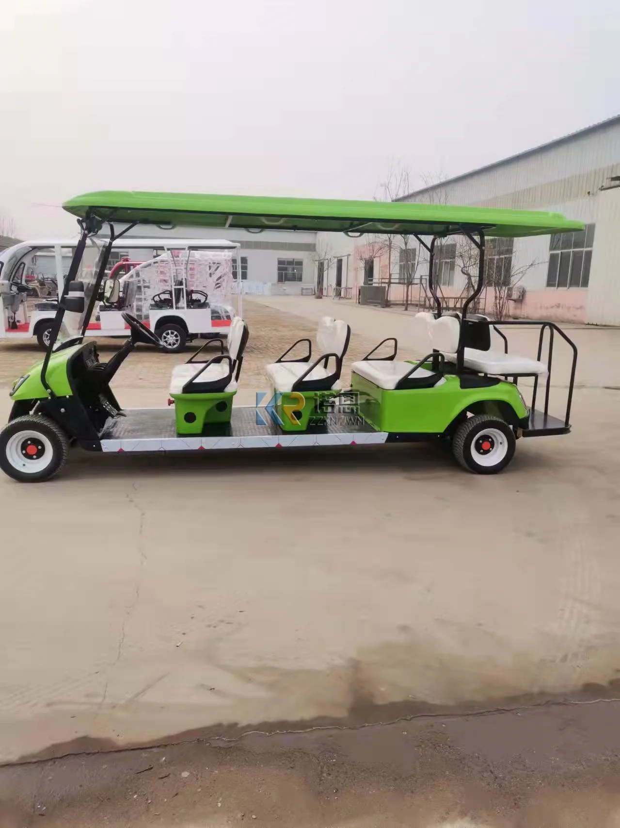 New Energy Vehicles High Quality  8 Passenger Utility Golf Carts  Electric Mini Golf Cart Small Automobile Car