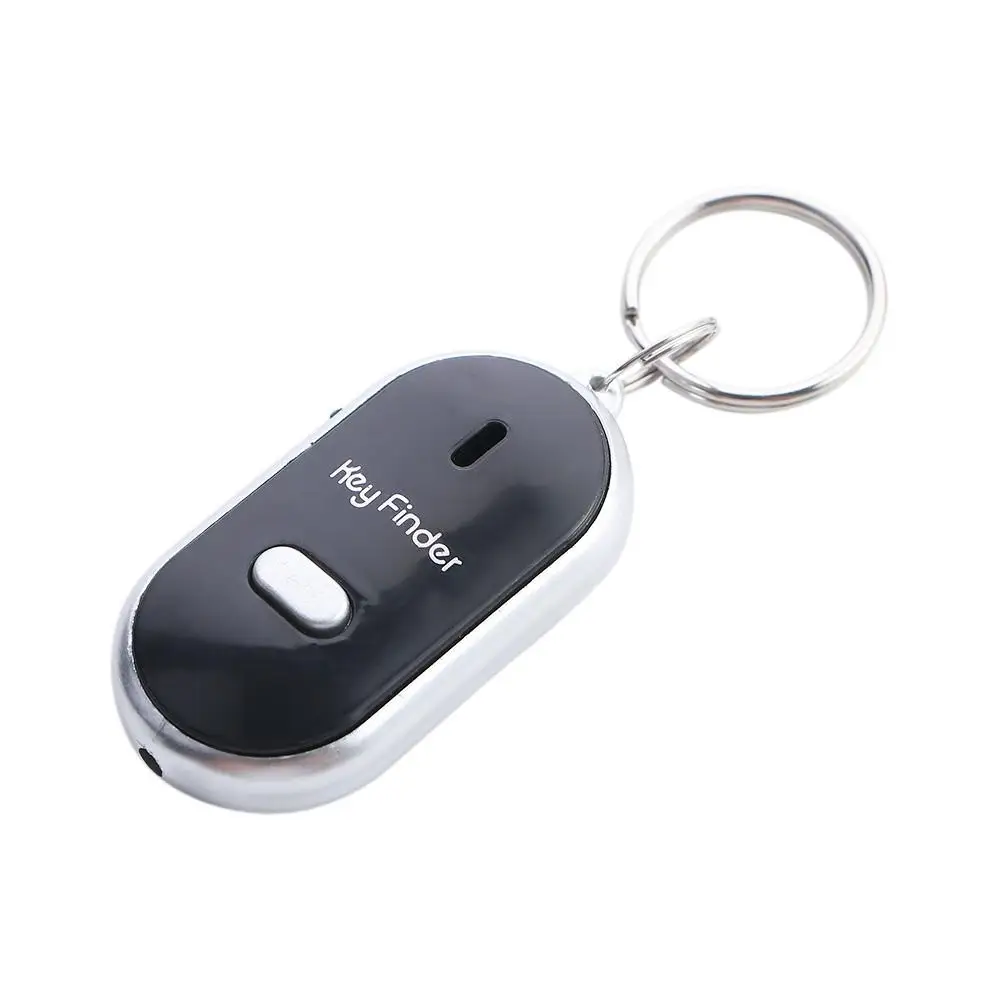 LED Whistle Key Finder blinkt piepen Anti-Lost Key finder Locator Tracker mit Schlüssel ring 4 Farben zur Auswahl