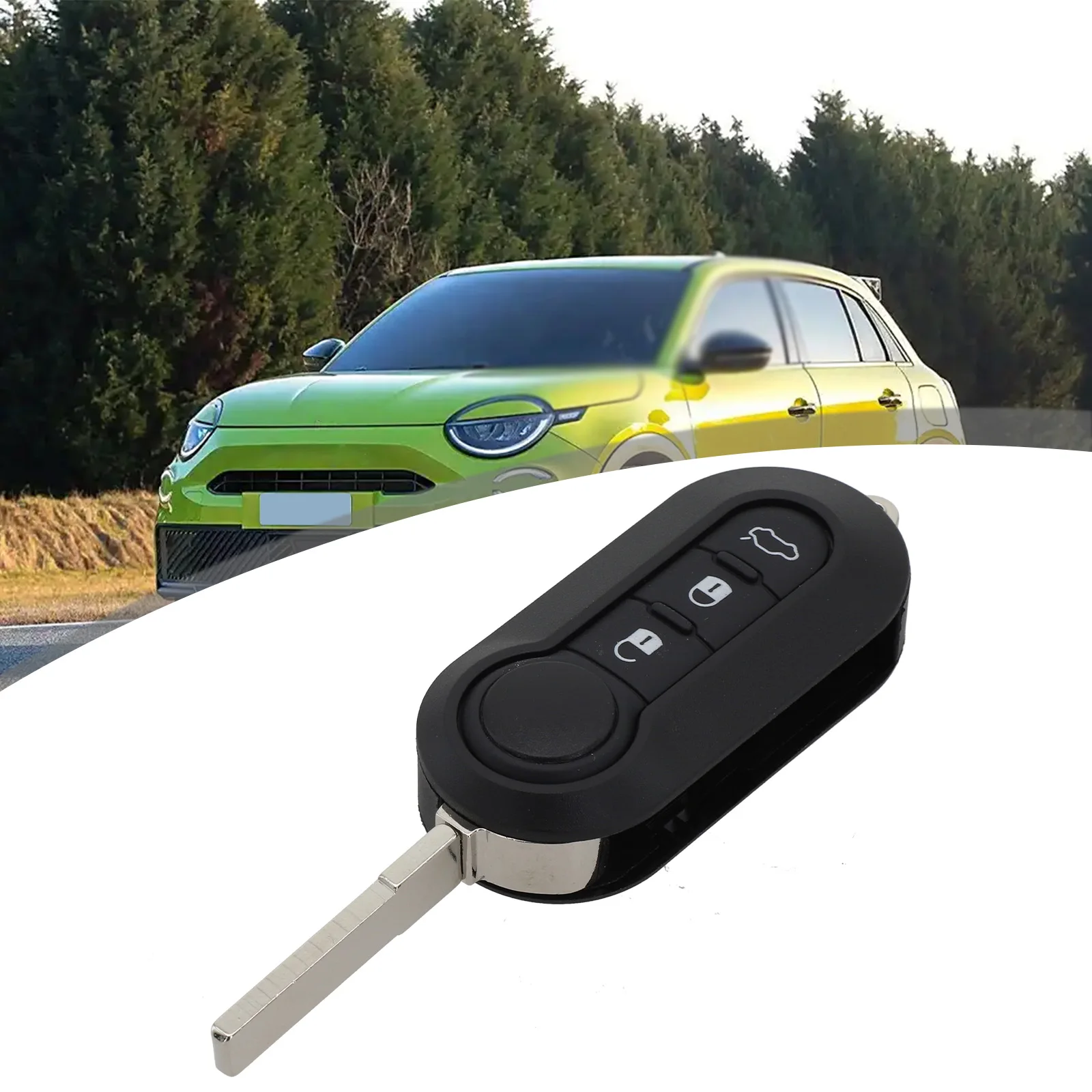 Car Key Replacement Remote Key Shell Replacement Cover Key Fob Case For Fiat Remote Key Case Cost-effective Solution