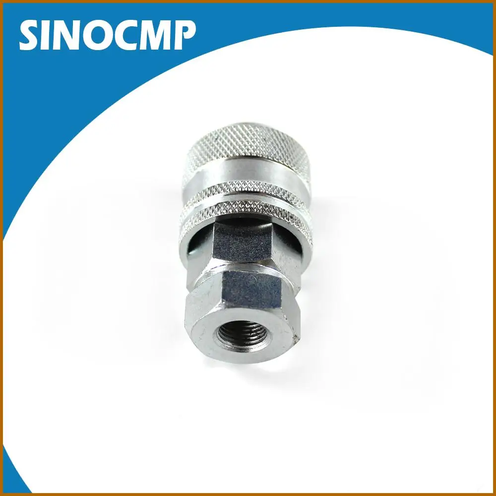 1pc Quick Connector G3/8 Point Test Coupling for CAT, John Deere, Bobcat, Case, New Holland Hydraulic Pressure Test Parts