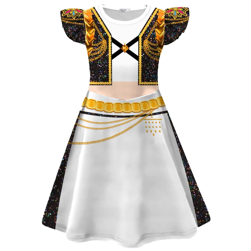 6 Styles Girls Cosplay Costume Stage Performance Dress Children's Party Costumes 2026 Summer Fashion Clothes Girl's Nightgown view 4