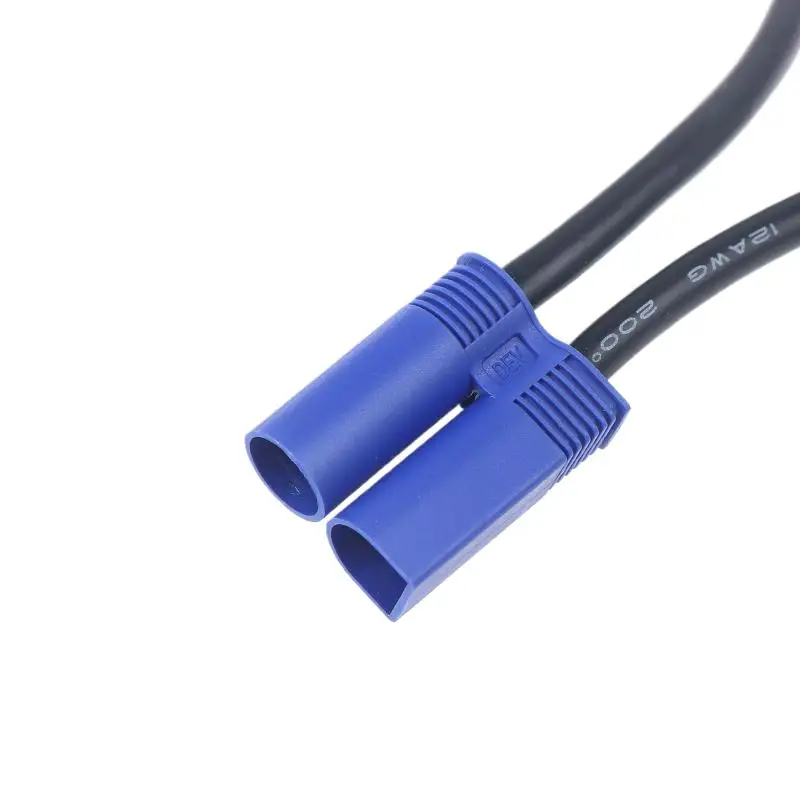 

EC5 Parallel Battery Connector Cable Dual Extension Y Splitter 12AWG Silicone Wire Y / O Style For Rc Toys