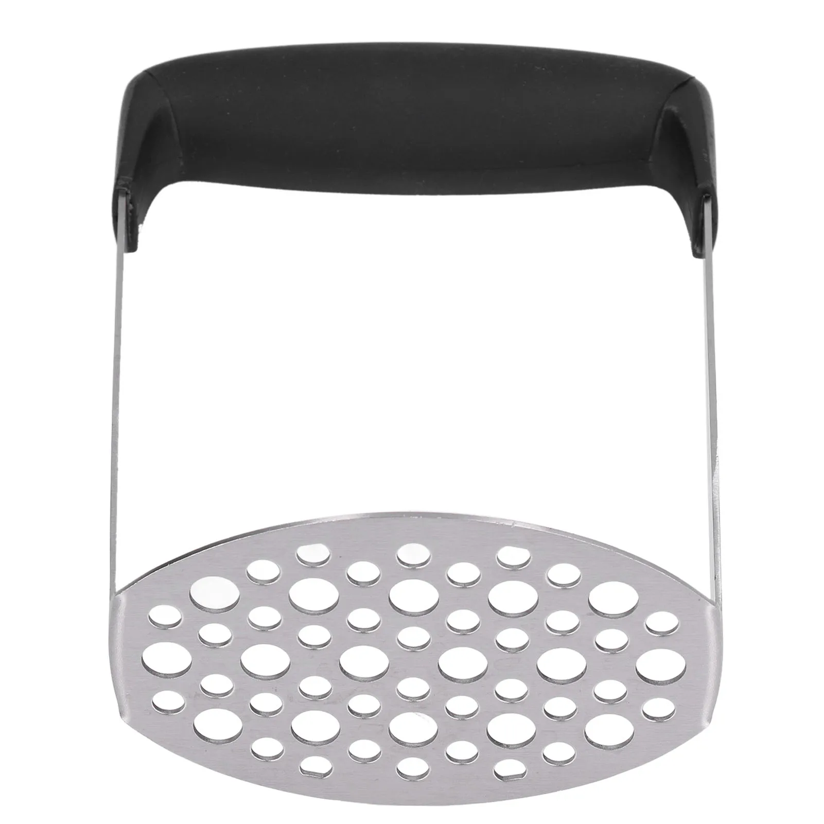 Potato Pressure Masher Stainless Steel Manual Potato Masher Kitchen Gadget with Anti Slip Handle