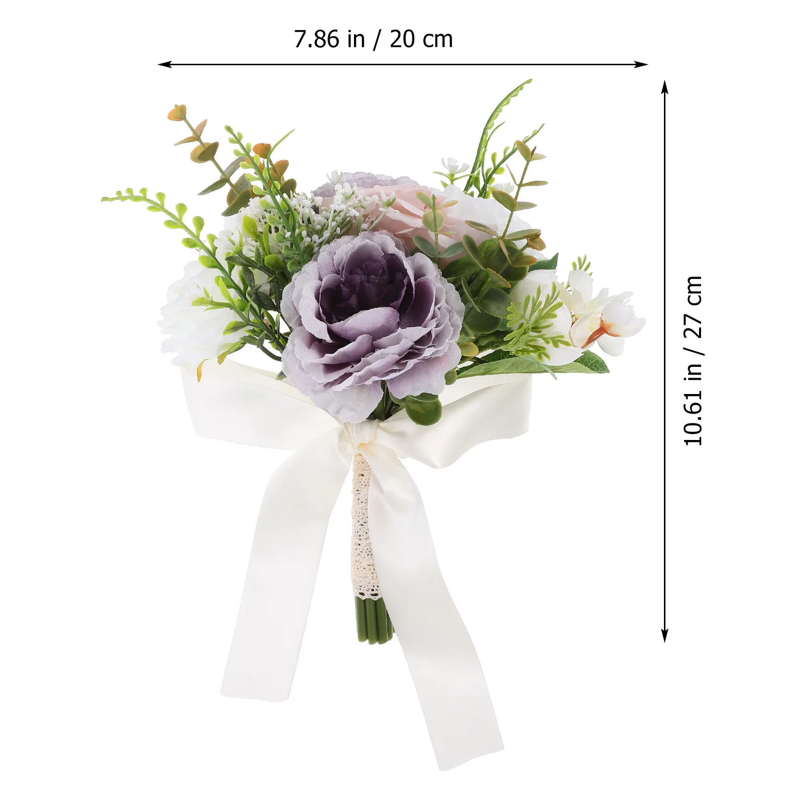 

Vintage Photography Flower Bouquet Artificial Bridal Wedding Flowers Table Centerpiece Decor For Bride Beach Party