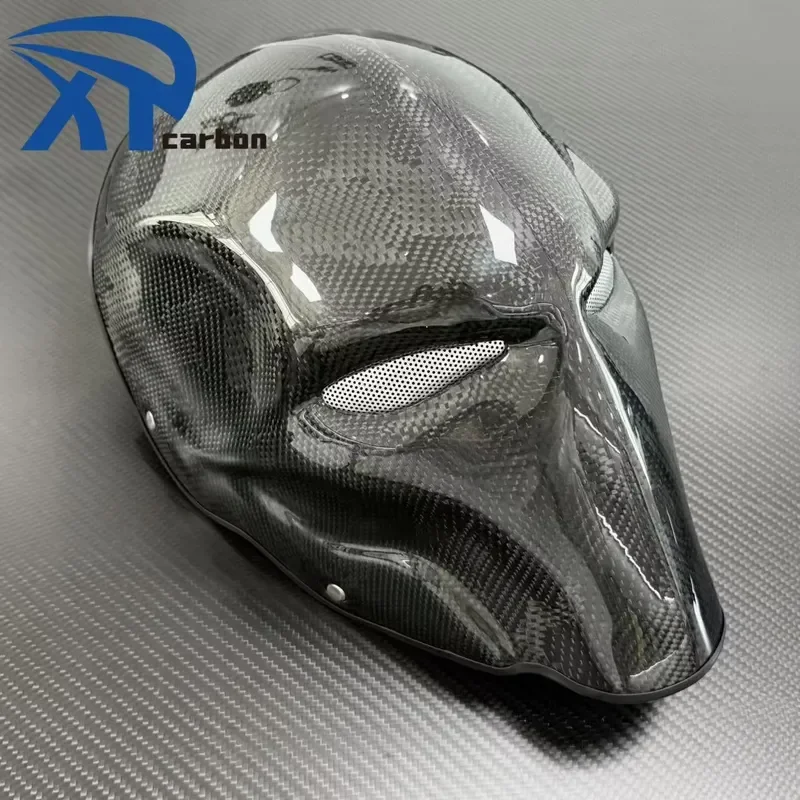 Designed for tactical enthusiasts and outdoor adventurers, this premium camouflage carbon fiber mask delivers uncompromising
