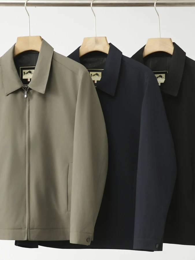 

Джентльменский представитель Sle! Мужское молодежное пальто Bla с лацканами Busin Jaet, верхняя одежда Stand Fit Long Sve на молнии