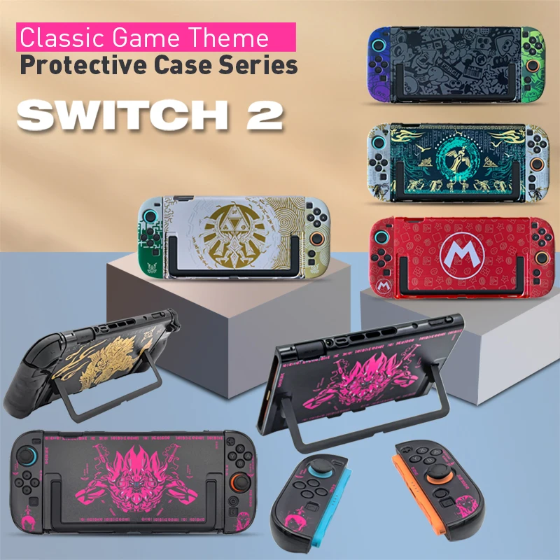 Pour NS Switch 2 coque étui rigide boîtier de protection couverture mince peau colorée NS Switch 2 accessoires de jeu