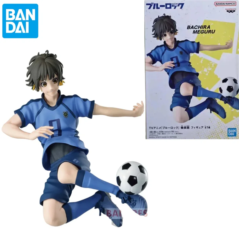 在庫ありオリジナルバンダイバンプレストブルーロックバチラめぐるアニメアクションフィギュア模型玩具デスクトップ装飾品収集ギフト