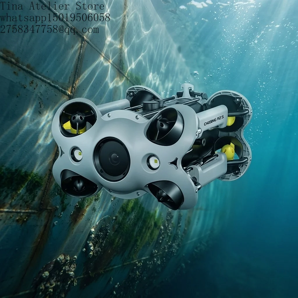 CHASING M2 s  Industrial Inspection Underwater Dro=ne 4K Ca=mera Flight 100m Tether Remote Operated Vehicle Robots