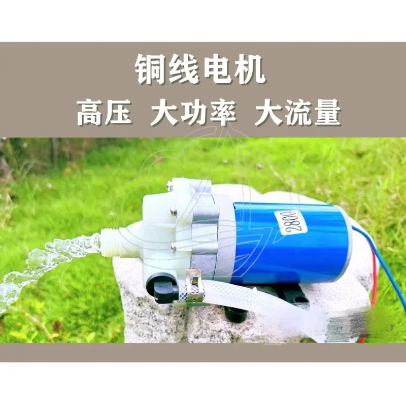 12V 2800 Intelligent High Pressure Self-Priming Water Pump for Agricultural Spraying