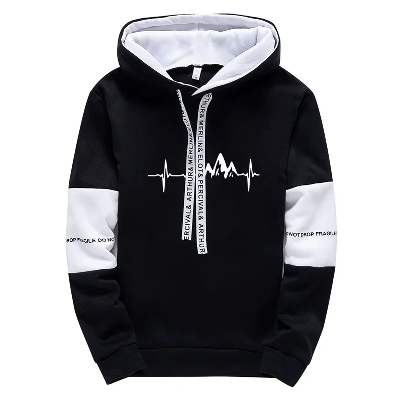Herrenbekleidung, täglich, vielseitiger Druck, Kapuzen-Sweatshirt, Jogginghose, lässig, Sport, Joggen, hochwertige Street-Tops, Hosen 2025,