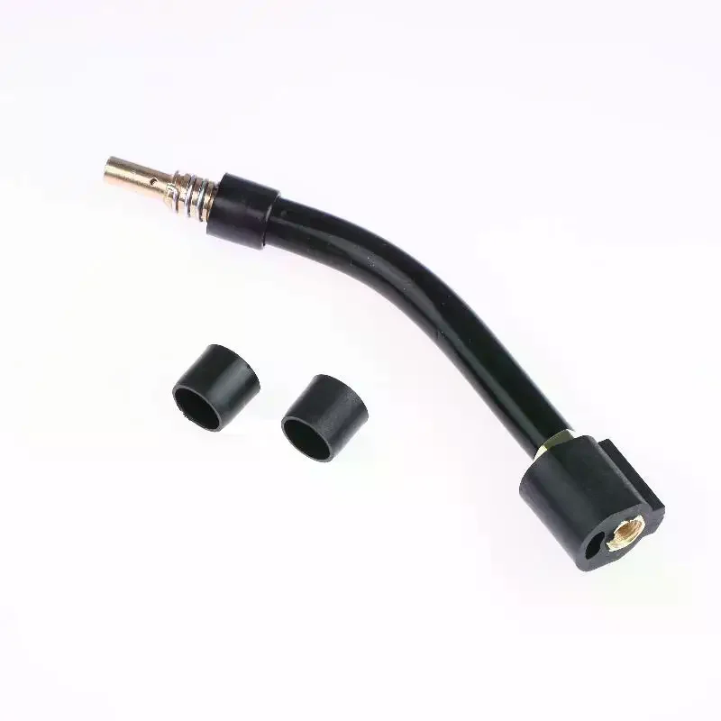 14AK MIG/MAG Euro Style Welding  Goose Neck Bend Black Casing Replacement Part For Welding s MB-15AK