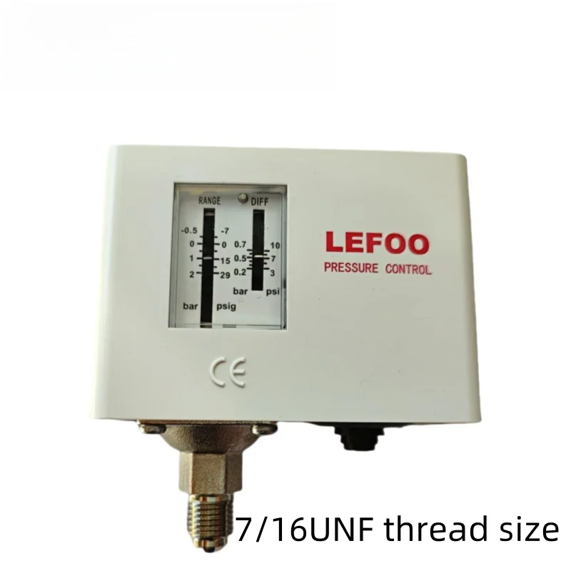 125V/250V 2-42 Bar Pressure Switch for Steam Water Oil Boiler Controller for Refrigeration System LF55