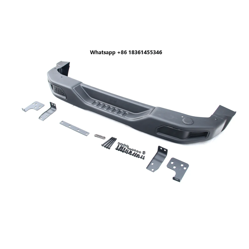 for wrangler JK 2007-2017 Lantsun J087-2  Steel 10th Anniversary Rear Bumper