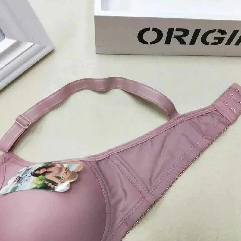 Women Thin Underwear Seamless Bra Sexy Push Up Bralette Underwear Wireless Female Mother Lingerie Size From 34/75 To 42/95