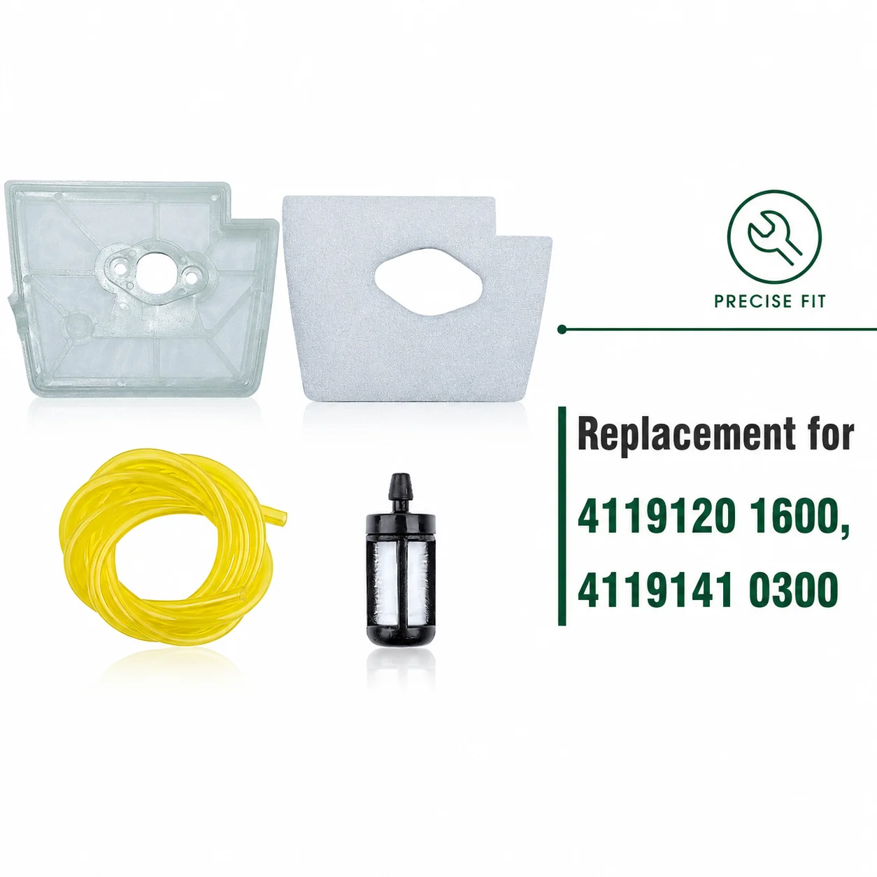 Air Filter Fuel Filter Fuel Line Kit For Stihl FS160 FS180 FS220 FR220 FS280 FS290 FS220K Lawn Mower 4119 120 1600 4119 141 0300