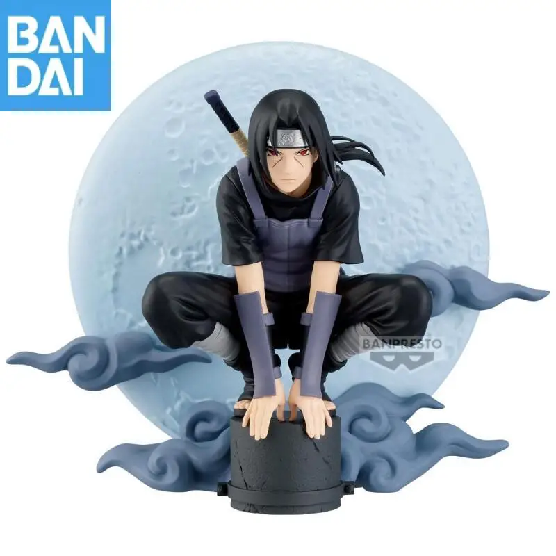 Genuino Bandai Banpresto Naruto Shippuden Memorable Saga especial Uchiha Itachi Original Anime figura modelo coleccionista estatuilla