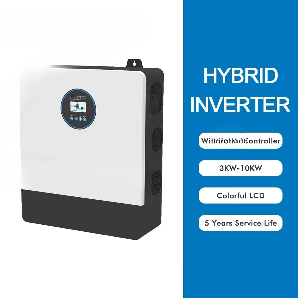 Manufacturer Split Phase Low-Frequency Solar Inverter 3kw 5kw 10kw Hybrid Solar Inverter for Commercial Purposes
