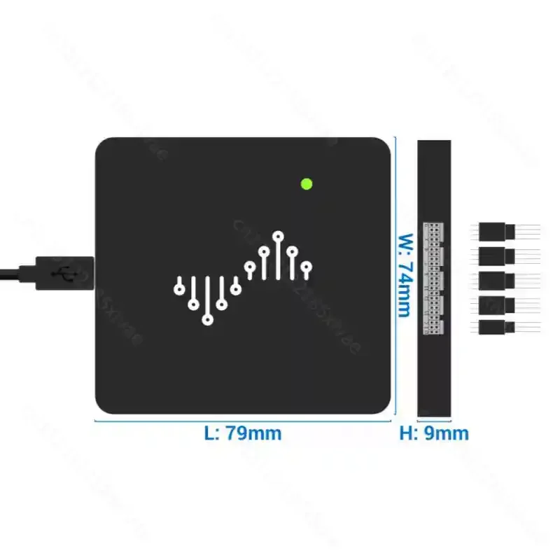 DSLogic U2Basic Plus 16CH Logic Analyzer USB 2 0 Interface 100MHz Sampling Rate 64Mbits Hardware Memory For Electronic