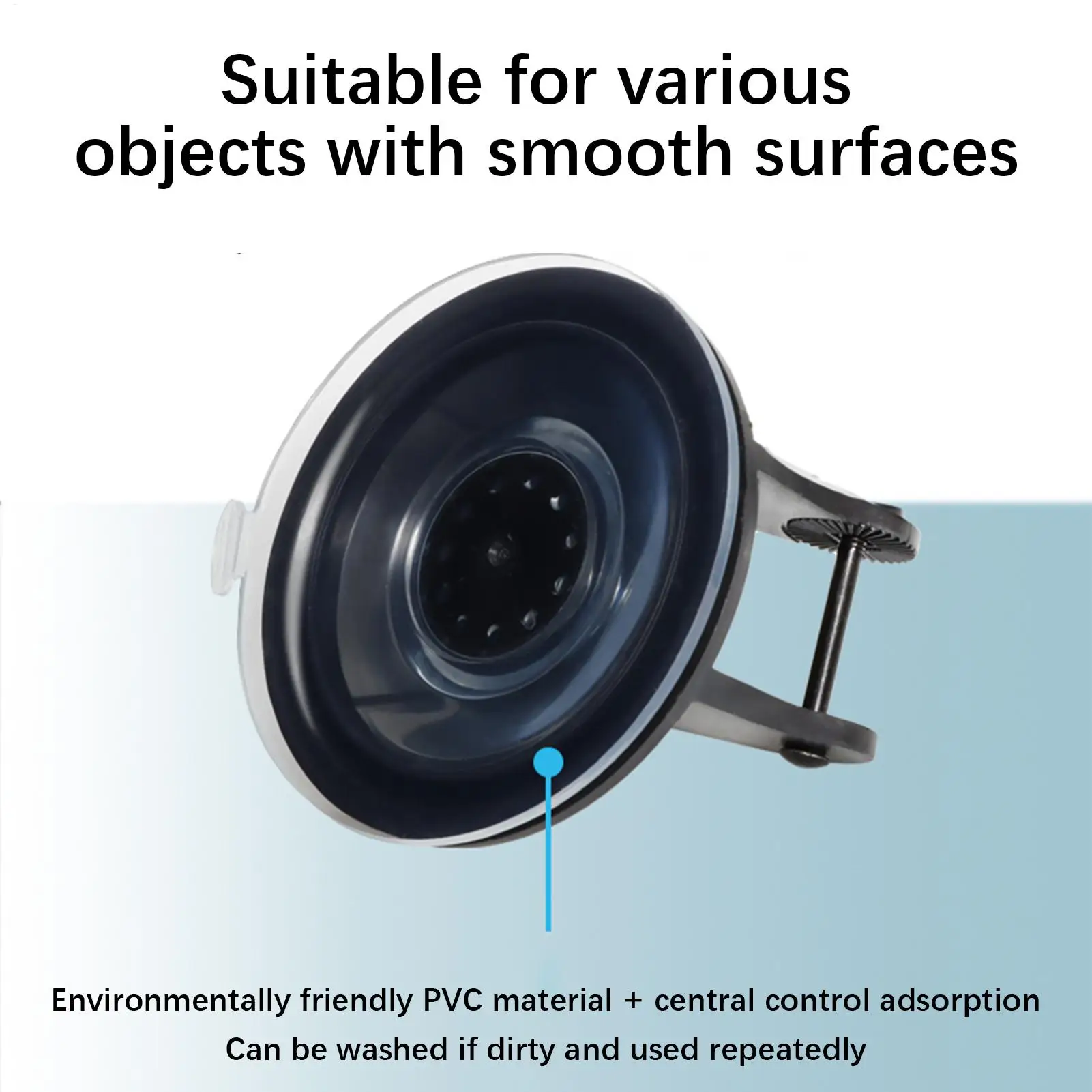 1 PCS Universal Dash Camera Stand High Quality T-Type Suction Cup Bracket Durable Rotatable DVR Holder