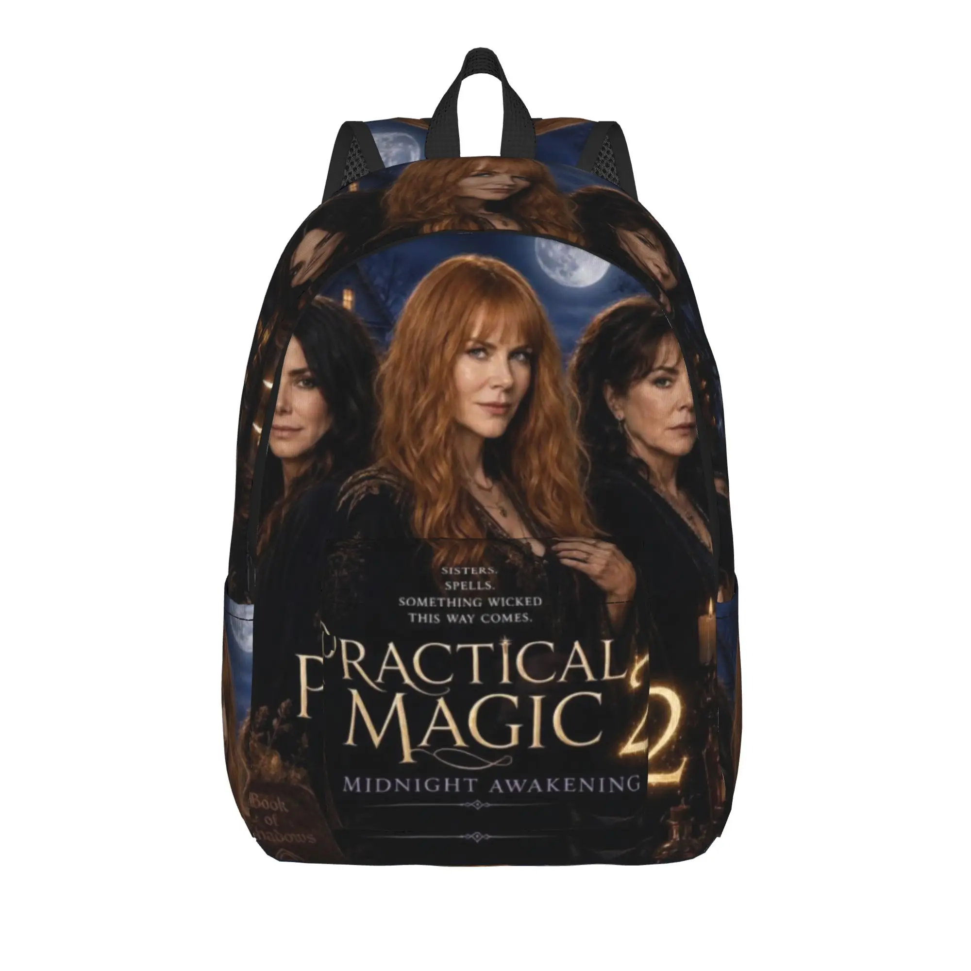 Practical Magic 2 Classical Backpack Outdoor Student Work  Daypack for Men Women Laptop Computer Shoulder Bag
