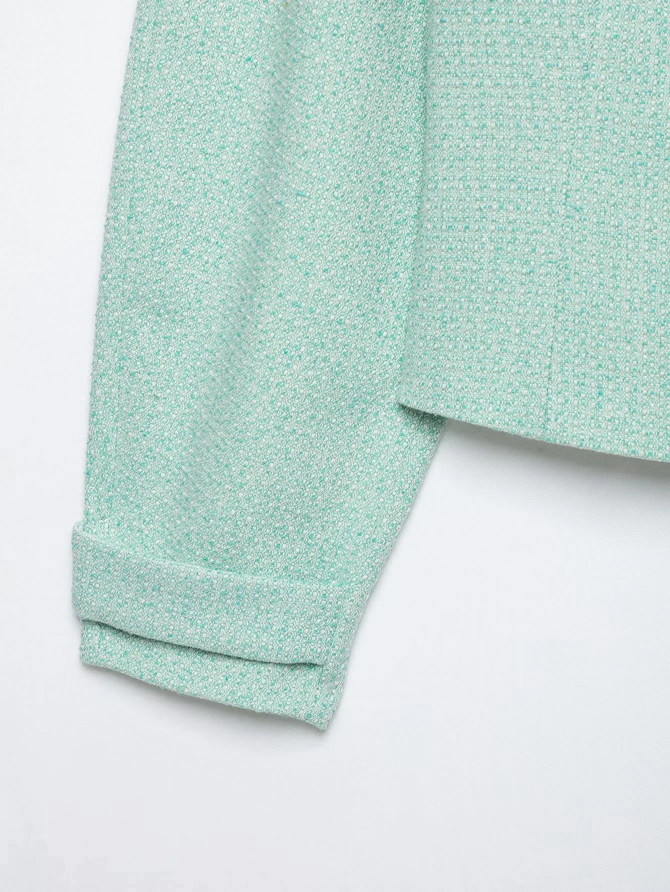 Damen Kurzjacken Casual Revers Reißverschlüsse Langarm Schlanke Damenmäntel Mode 2026 Herbst Winter Damen Streetwear – Detail 11