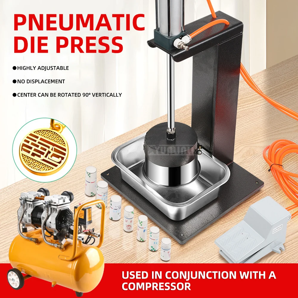 Pneumatic Molding Press Machine, Gypsum Mold Compression Molding Forming Equipment
