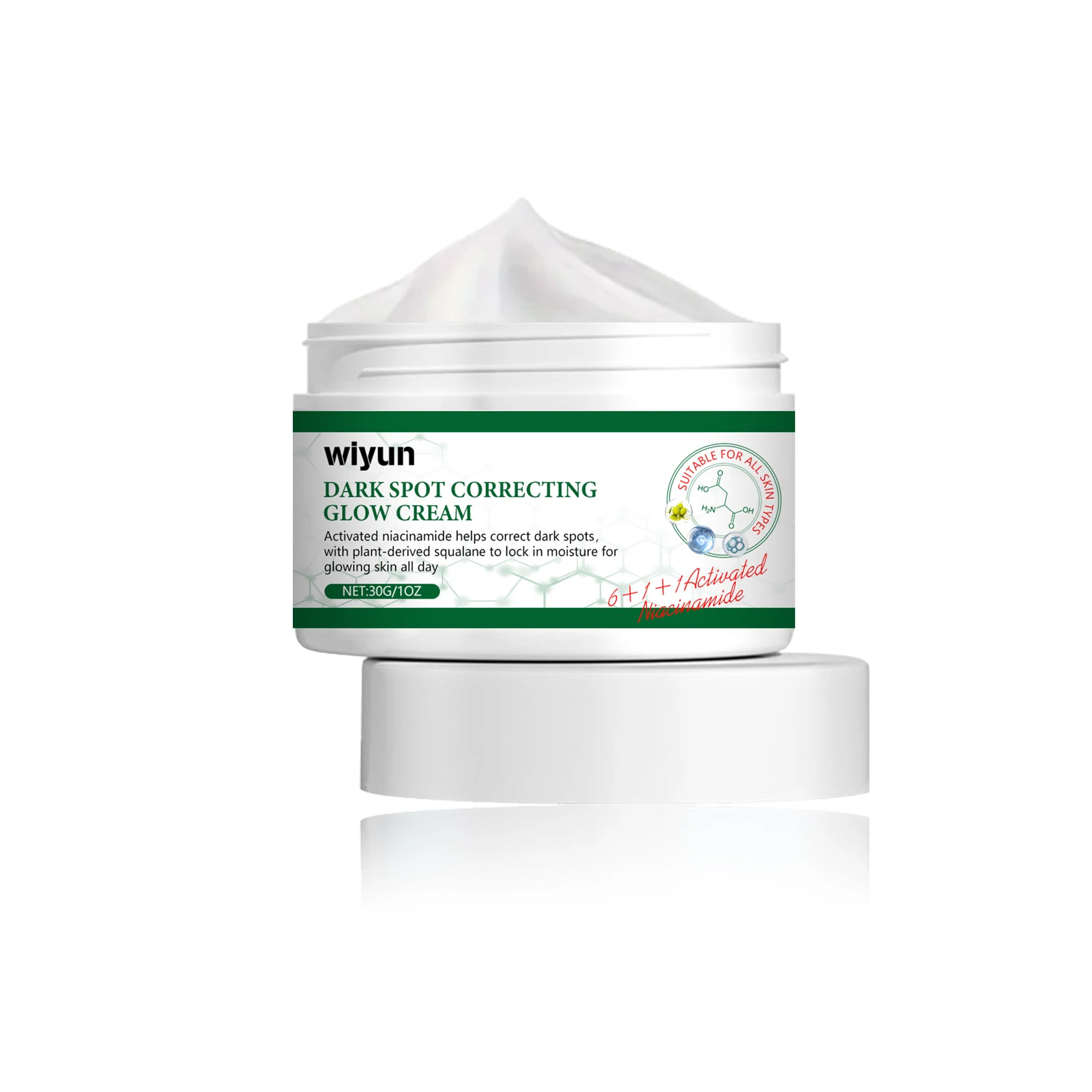 

Wiyun Brightening Cream Restores Dark Skin Brightening Moisturizing Nourishing Moisturizing Rejuvenating And Beautifying