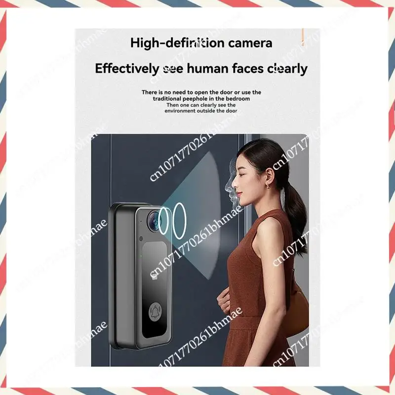 -A21Z Tuya Video Doorbell Camera Wireless Intercom 4.3In LPS-Screen HD Night Vision Smart Security Visual Doorbell