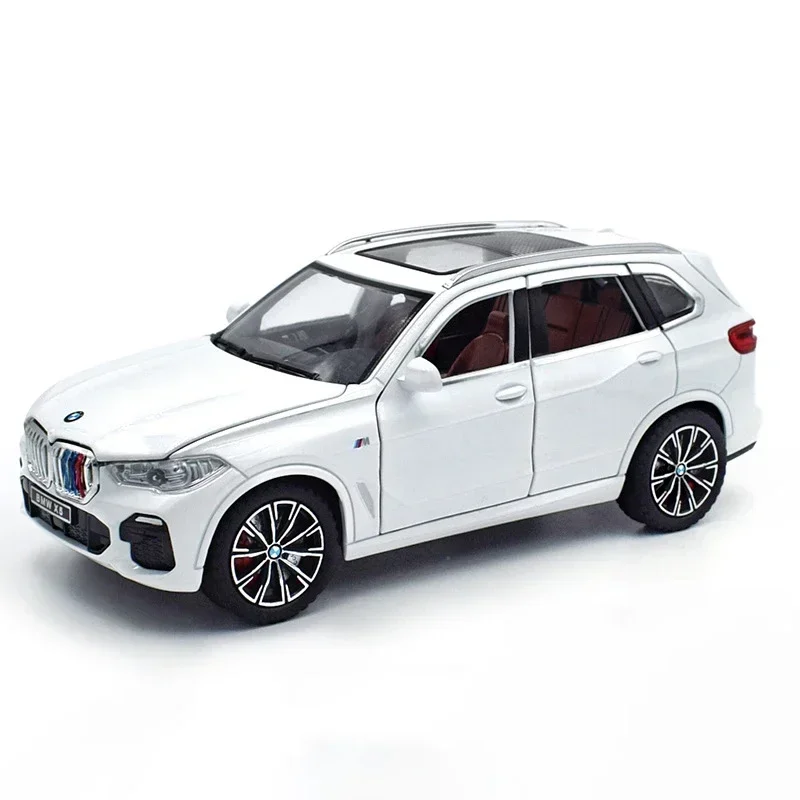 X5 SUV Legering Auto 1:24 Diecasts & Toy Vehicles Automodel Geluid en licht Trek auto Speelgoed Geschenken