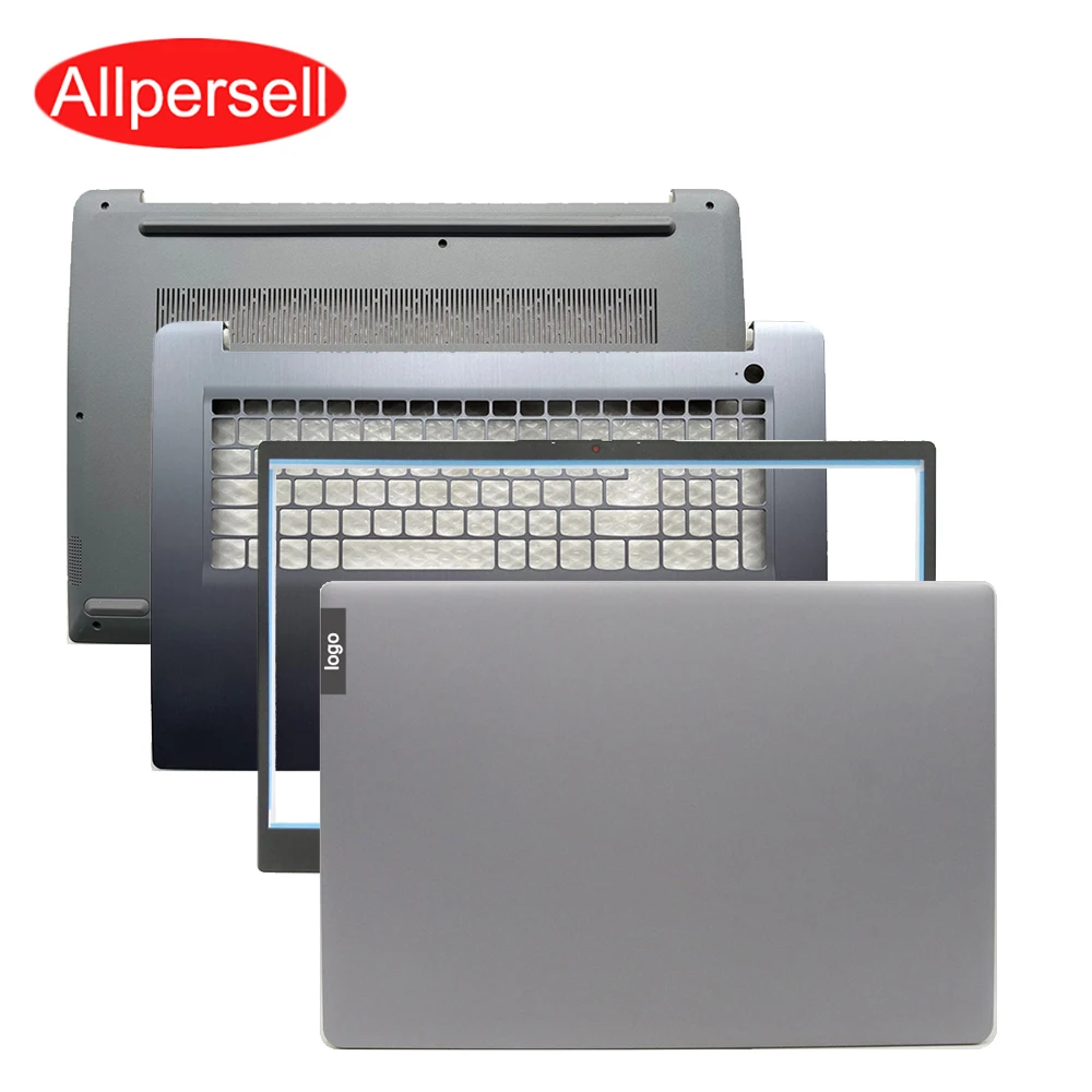 For Lenovo Ideapad 3-17ITL6 17S 2021 style screen back cover frame bezel palm rest bottom shell Laptop upper lower case