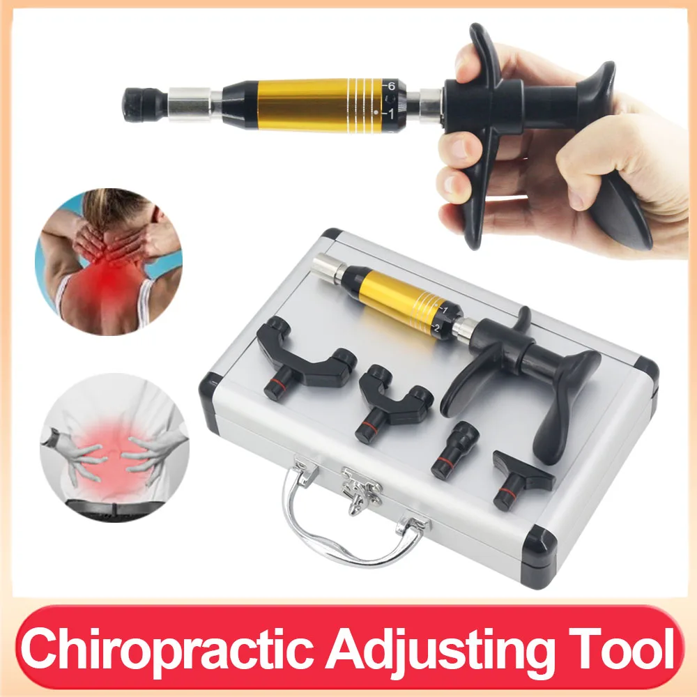 

Chiropractic Adjustment Tool Manual Spine Massage For Lumbar Pain Relief Massage Home Use Fatigue Relax 300N Spinal Massager