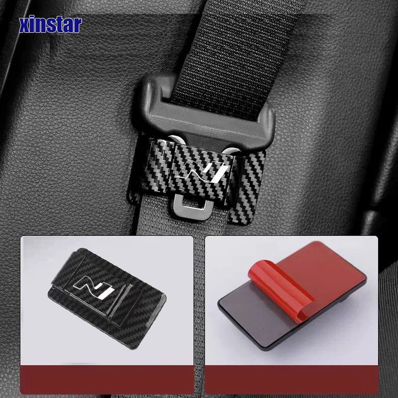 Plastic Car Seat Belt Fixing Clips For Hyundai N Performance I20 I30 I40 Ix35 TUCSON Elantra SONATA GENESIS SOLARIS VEOSTER