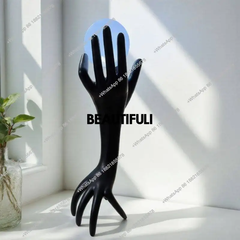 Nordic designer creative arm shape floor lamp living room decoration ornament home art sculpture lamp